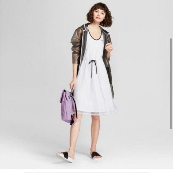 HUNTER for Target White Mesh Dress Sz M NWOT - Picture 1 of 3